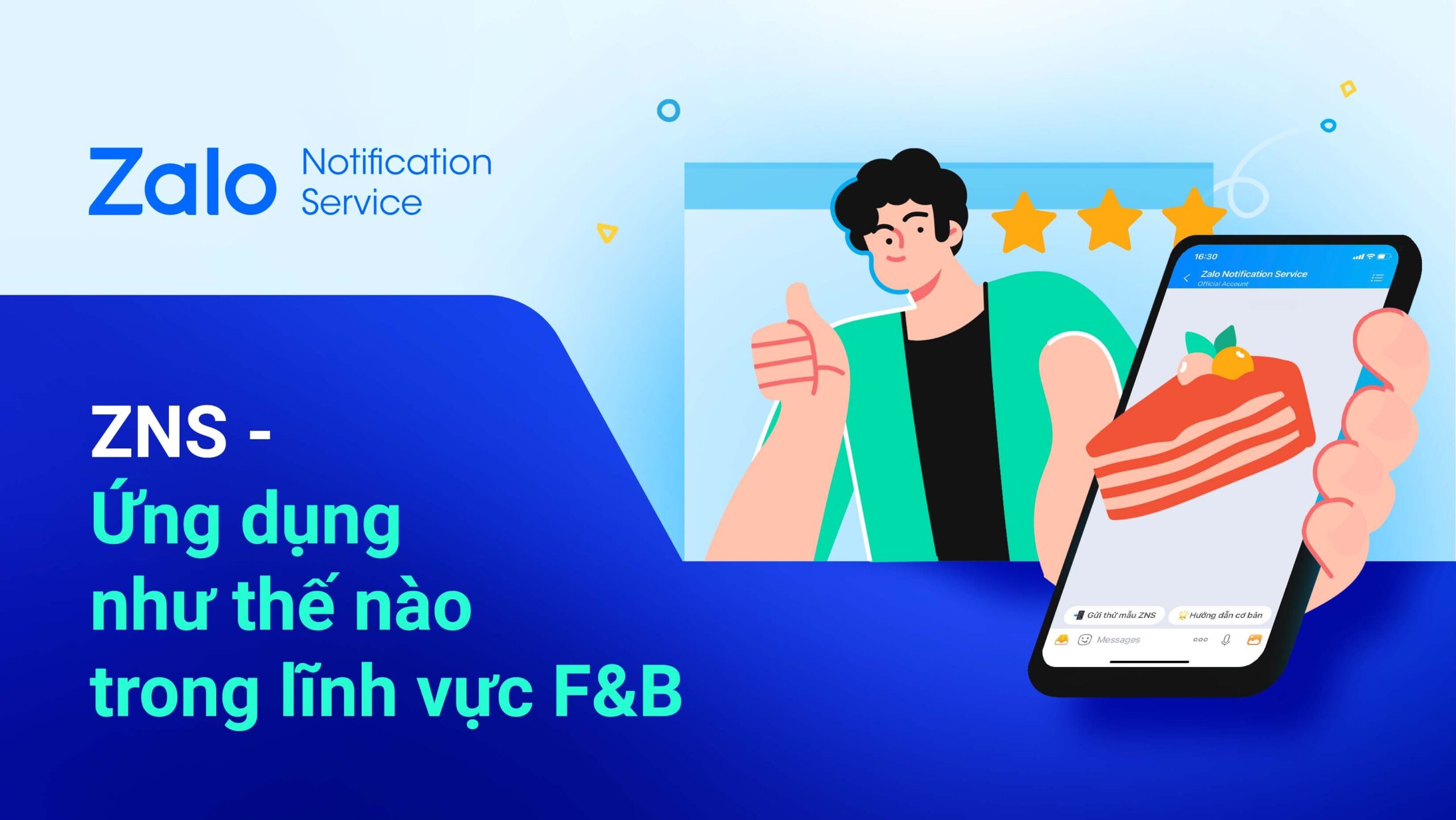 Ứng dụng ZNS trong lĩnh vực kinh doanh nhà hàng (F&B)